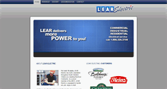 Desktop Screenshot of learelectric.net